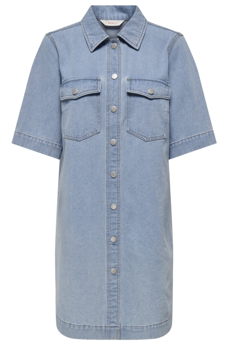 Only onlbelle s/s button dress dnm gua n